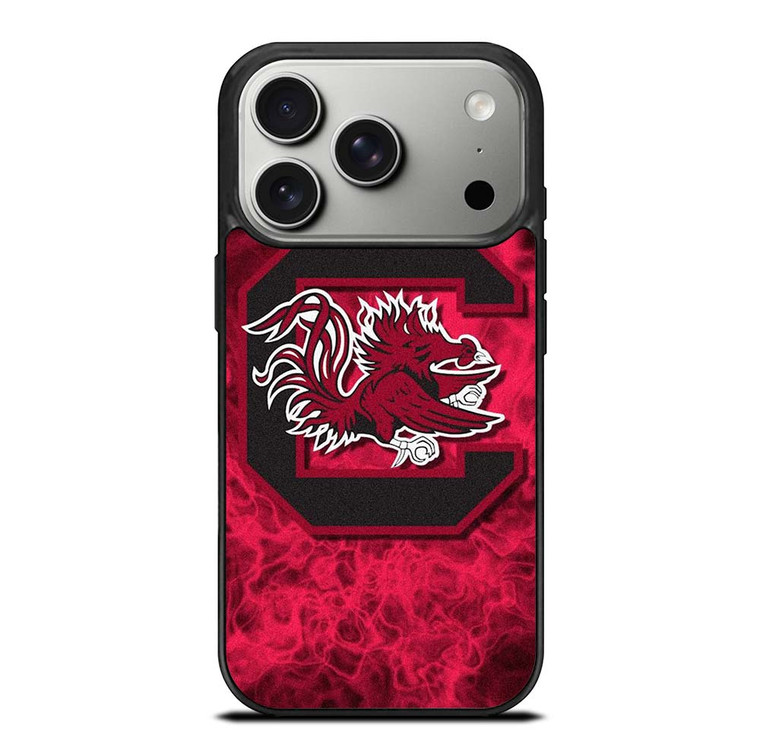 SOUTH CAROLINA GAMECOCKS FOOTBALL LOGO iPhone 17 Pro Case Cover