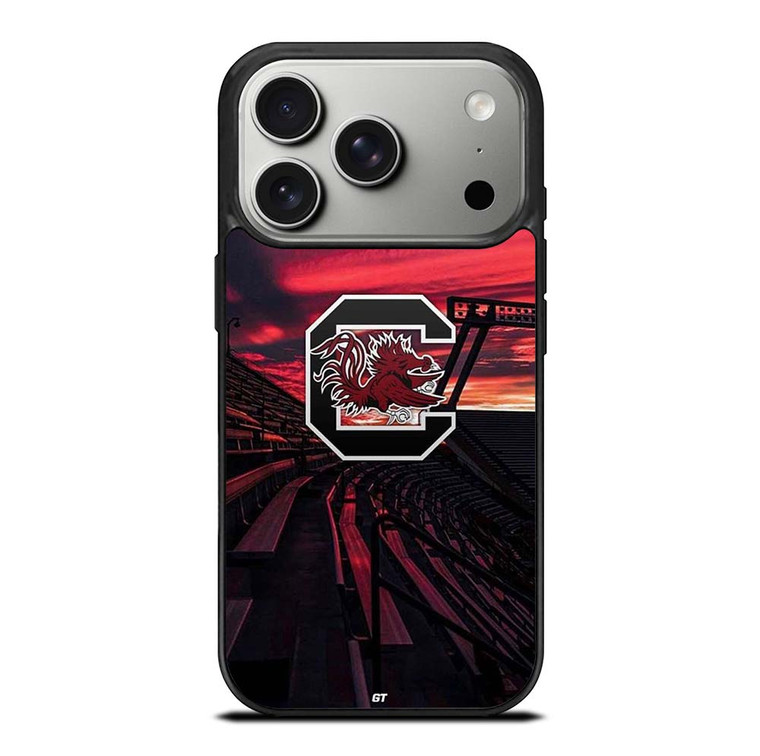 SOUTH CAROLINA GAMECOCKS FOOTBALL UNIVERSITY LOGO iPhone 17 Pro Case Cover