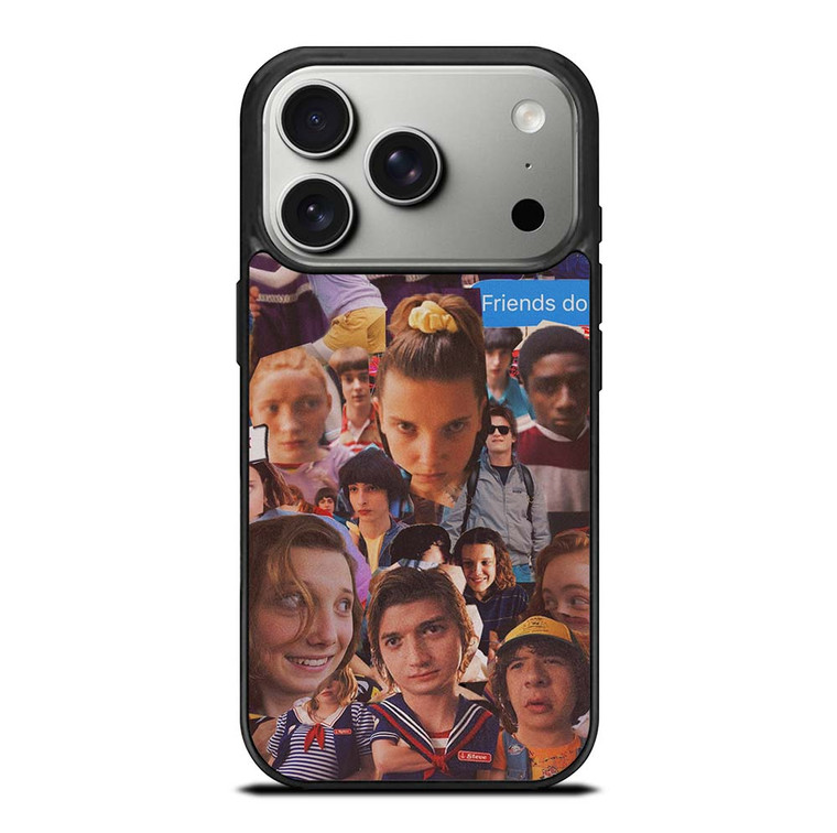 STRANGER THINGS COLLAGE iPhone 17 Pro Case Cover