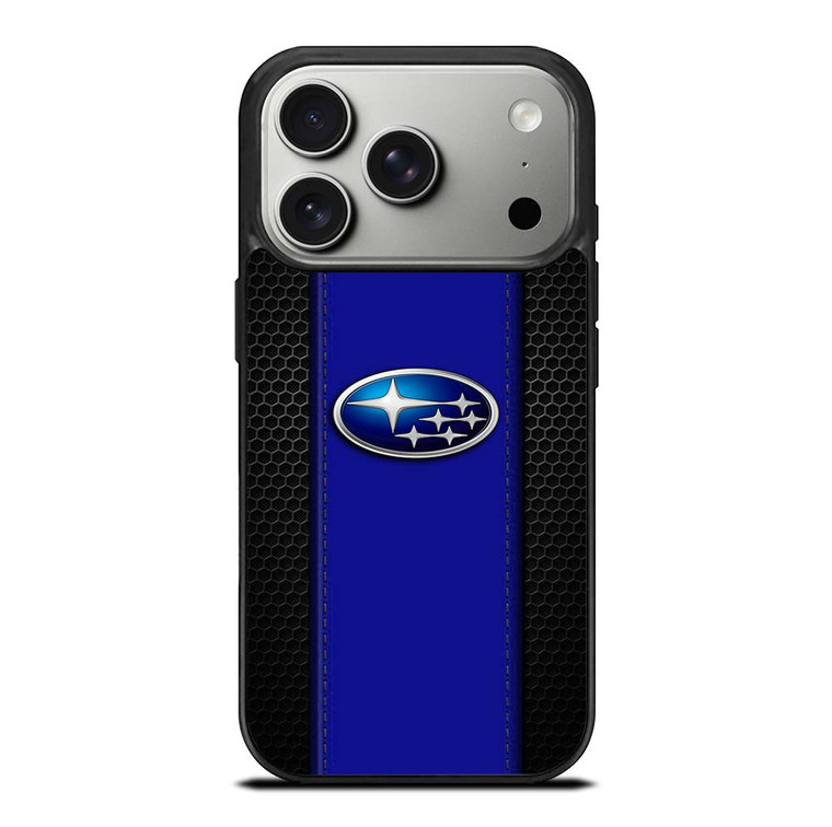 SUBARU CAR METAL CARBON iPhone 17 Pro Case Cover