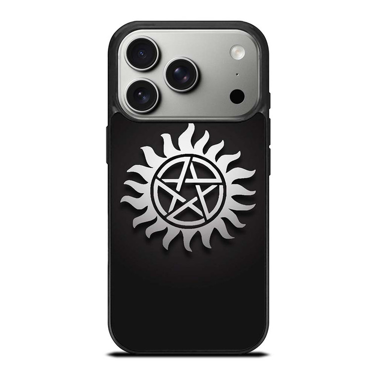 SUPERNATURAL METAL LOGO iPhone 17 Pro Case Cover