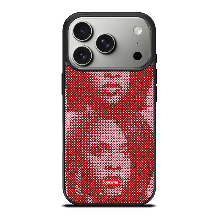 SUPREME LIL KIM RED iPhone 17 Pro Case Cover
