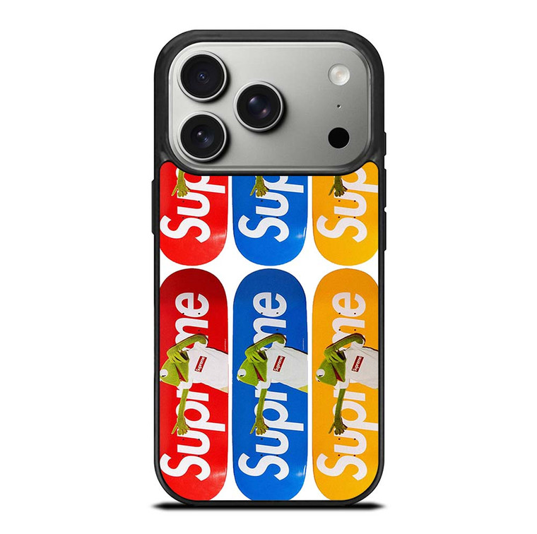 SUPREME SKATEBOARDS KERMIT FROG iPhone 17 Pro Case Cover