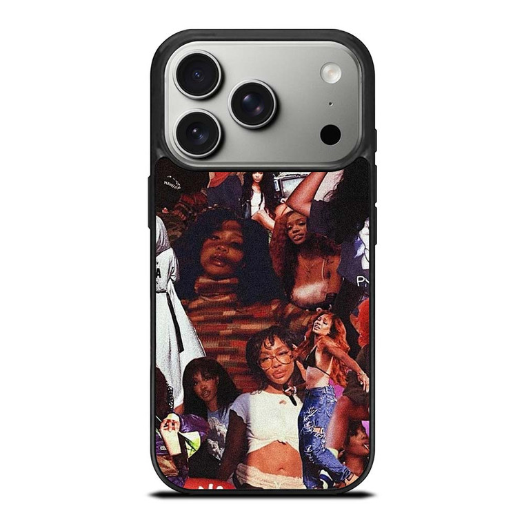 SZA SINGER COLLAGE iPhone 17 Pro Case Cover