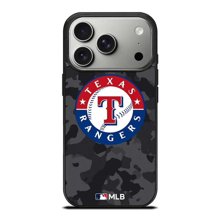 TEXAS RANGERS BASEBALL BLACK CAMO iPhone 17 Pro Case Cover