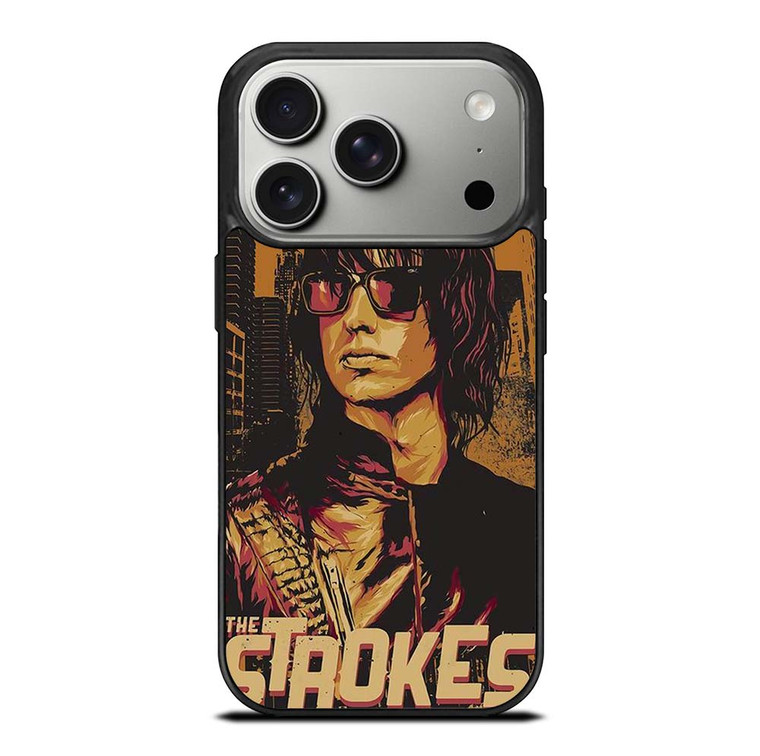 THE STROKES BAND VINTAGE POSTER iPhone 17 Pro Case Cover