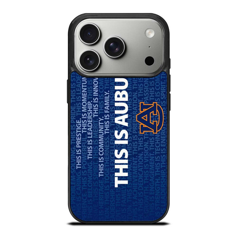 THIS IS AUBURN TIGERS FOOTBALL iPhone 17 Pro Case Cover