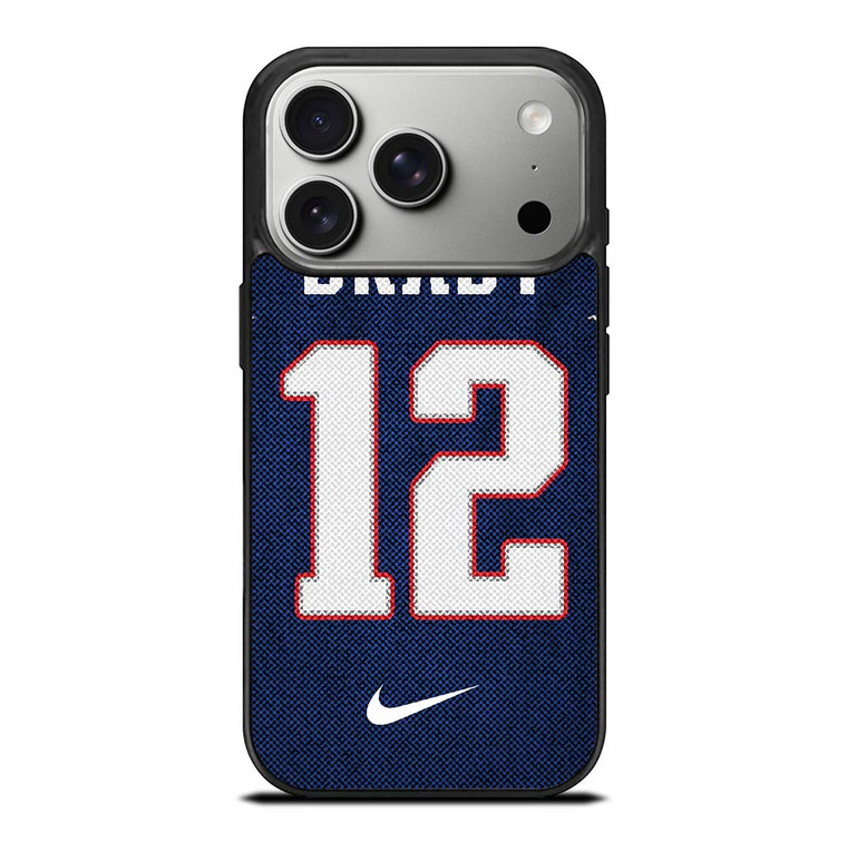 TOM BRADY NEW ENGLAND PATRIOTS NFL JERSEY 2 iPhone 17 Pro Case Cover
