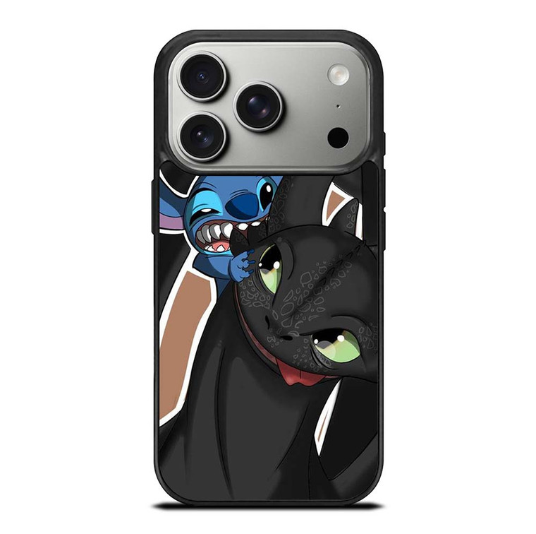 TOOTHLESS AND STITCH PLAY iPhone 17 Pro Case Cover