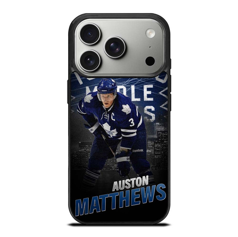 TORONTO MAPLE LEAFS AUSTON MATTHEWS NHL iPhone 17 Pro Case Cover