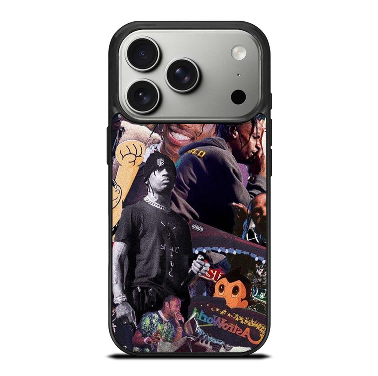 TRAVIS SCOTT ASTROWORLD COLLAGE iPhone 17 Pro Case Cover