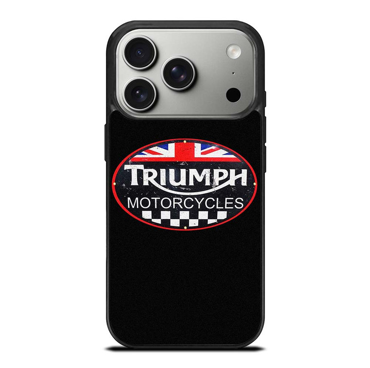 TRIUMPH MOTORCYCLES BADGE iPhone 17 Pro Case Cover