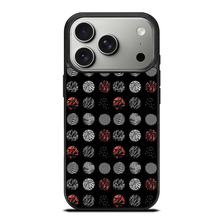 TWENTY ONE PILOTS BLURRYFACE PATTERN iPhone 17 Pro Case Cover