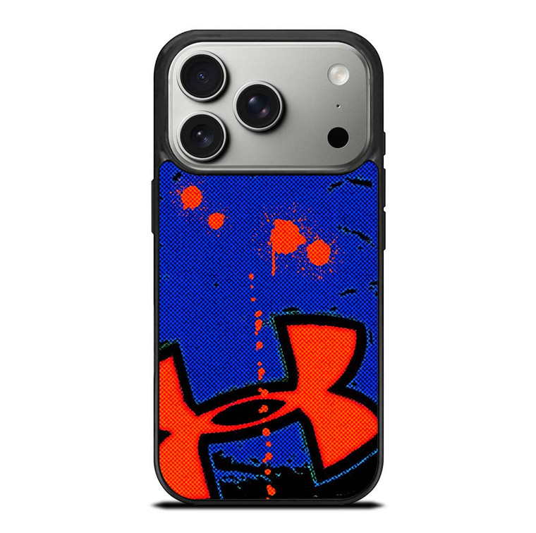 UNDER ARMOUR ORANGE BLUE LOGO iPhone 17 Pro Case Cover