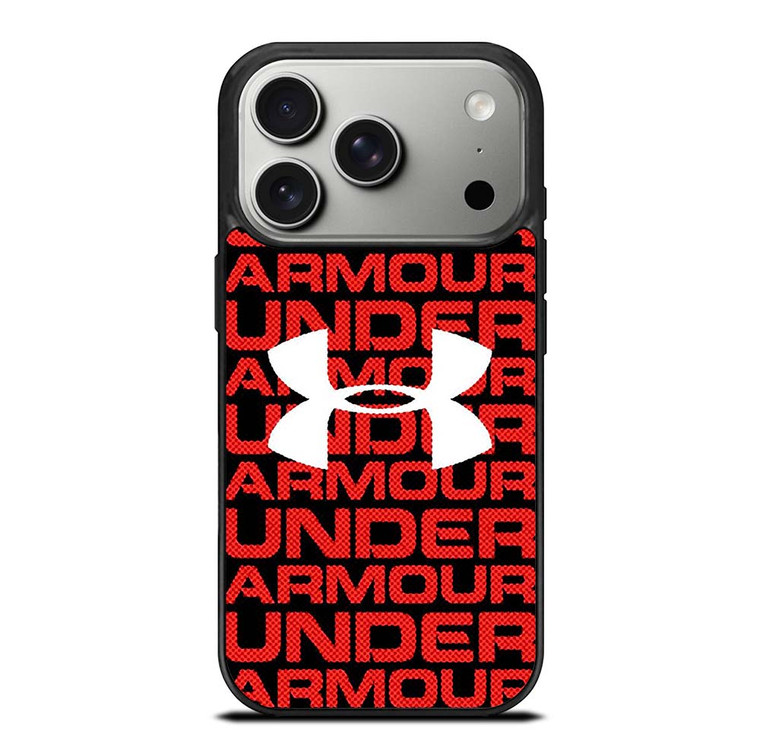 UNDER ARMOUR RED LOGO iPhone 17 Pro Case Cover