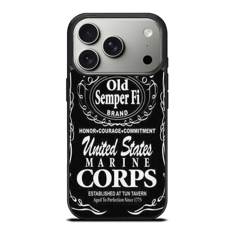 UNITED STATES US MARINE CORPS iPhone 17 Pro Case Cover