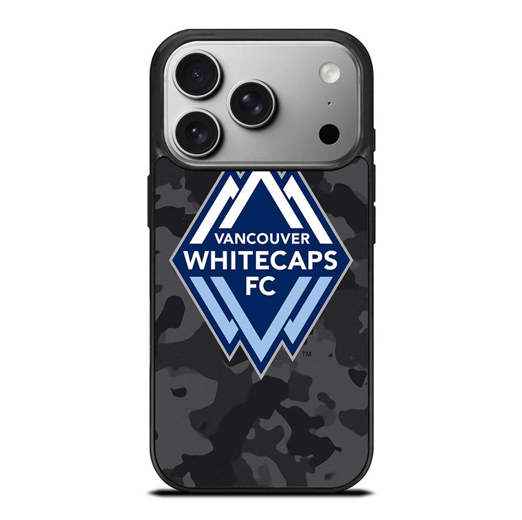 VANCOUVER WHITECAPS FC BLACK CAMO iPhone 17 Pro Case Cover