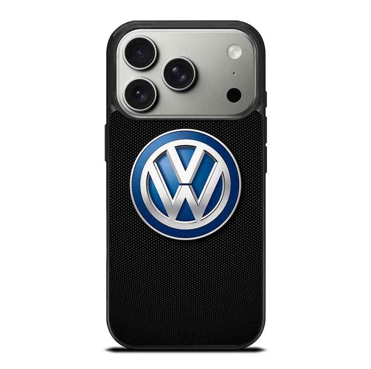VW VOLKSWAGEN CARBON FIBER iPhone 17 Pro Case Cover