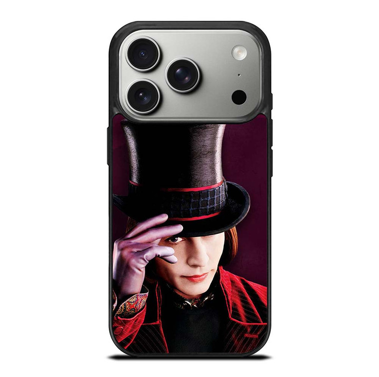 WILLY WONKA JOHNNY DEPP 2 iPhone 17 Pro Case Cover