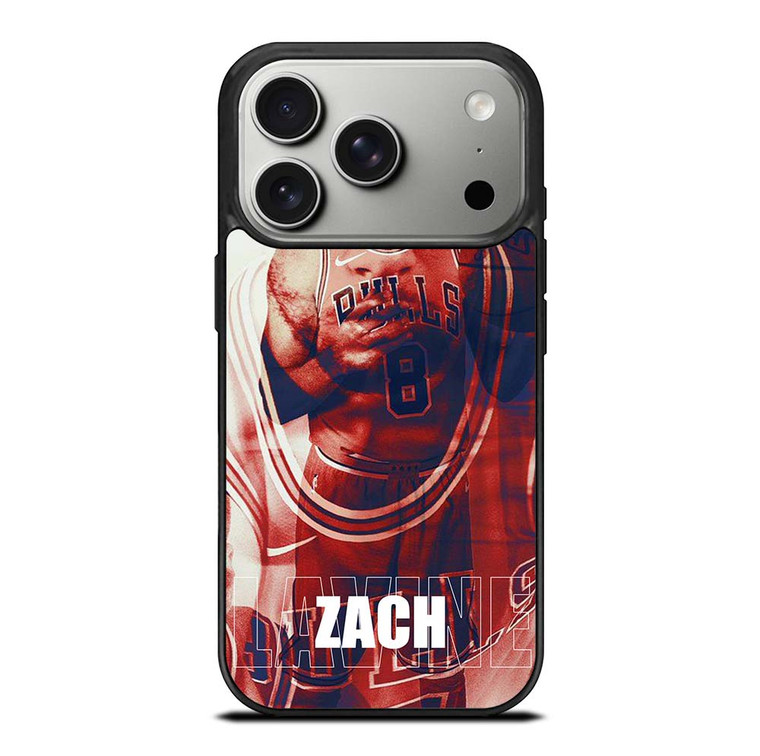 ZACH LAVINE CHICAGO BULLS 2 iPhone 17 Pro Case Cover
