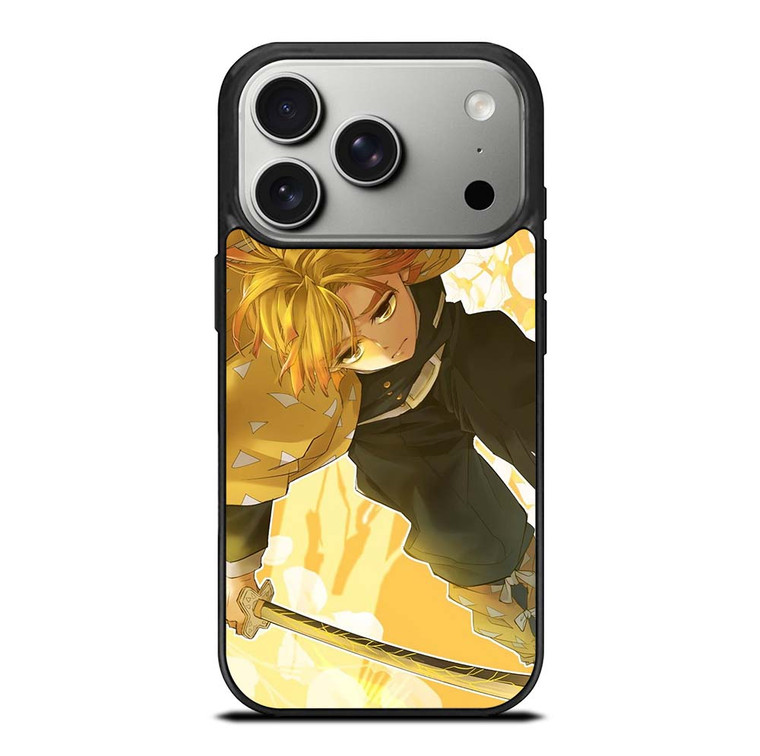 ZENITSU AGATSUMA DEMON SLAYER ANIME 2 iPhone 17 Pro Case Cover