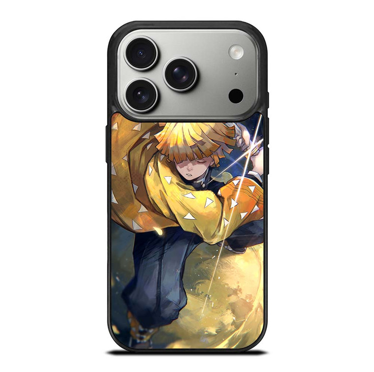 ZENITSU AGATSUMA DEMON SLAYER ANIME iPhone 17 Pro Case Cover