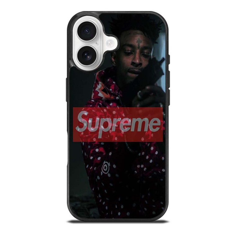 21 SAVAGE SUPREME RAPPER iPhone 17 Case Cover