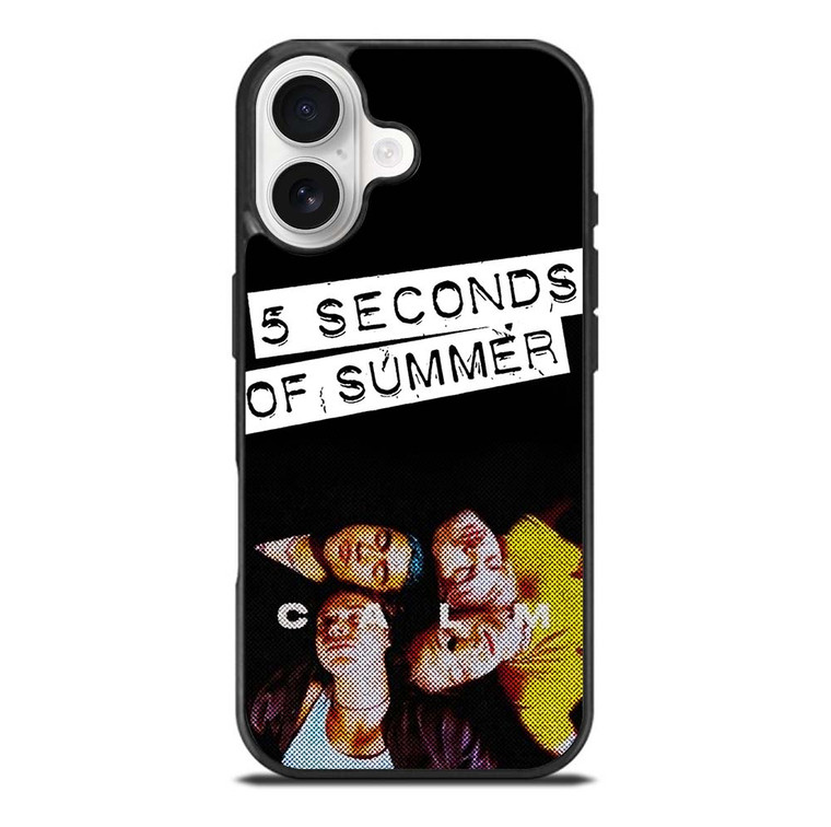 5 SECONDS OF SUMMER CALM 2 iPhone 17 Case Cover