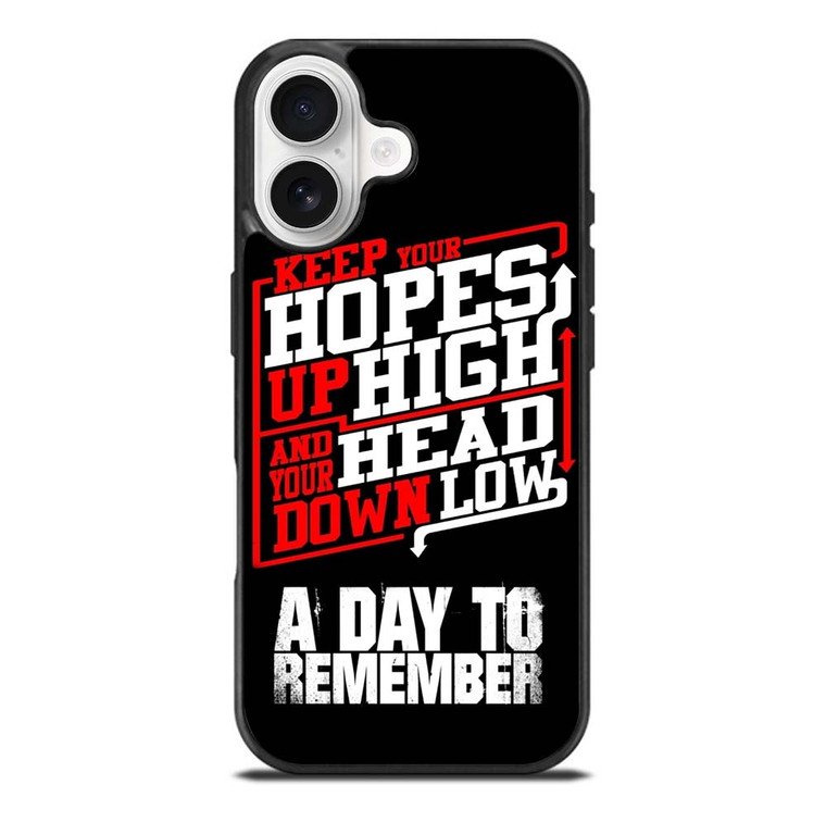 A DAY TO REMEMBER QUOTES iPhone 17 Case Cover