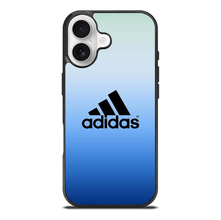 ADIDAS BLUE SKY LOGO iPhone 17 Case Cover