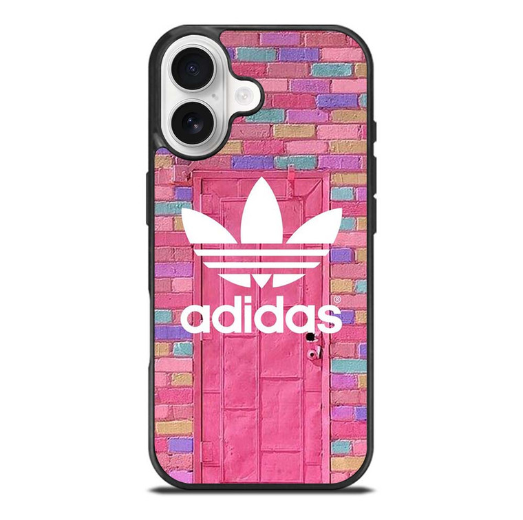 ADIDAS LOGO PINK WALL iPhone 17 Case Cover