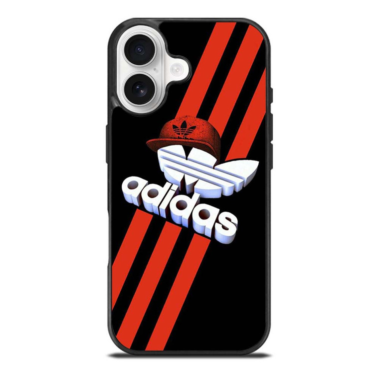 ADIDAS LOGO RED HAT iPhone 17 Case Cover
