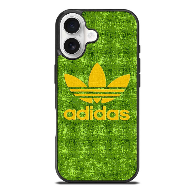ADIDAS LOGO YELLOW GREEN iPhone 17 Case Cover
