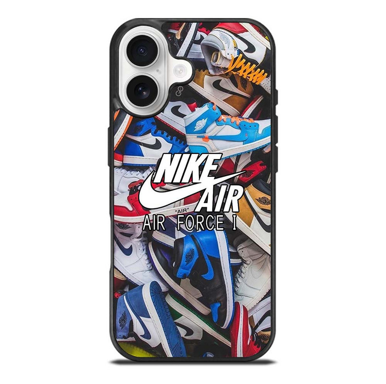 AIR JORDAN NIKE SNEAKERS COLLAGE iPhone 17 Case Cover