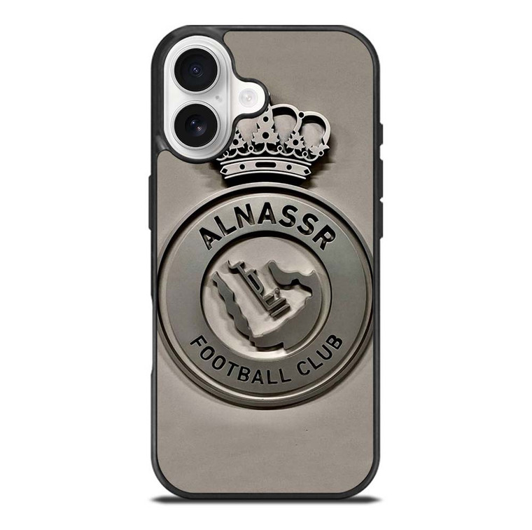 AL NASSR FOOTBALL LOGO METAL ICON iPhone 17 Case Cover