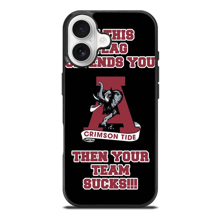 ALABAMA CRIMSON TIDE FANS iPhone 17 Case Cover