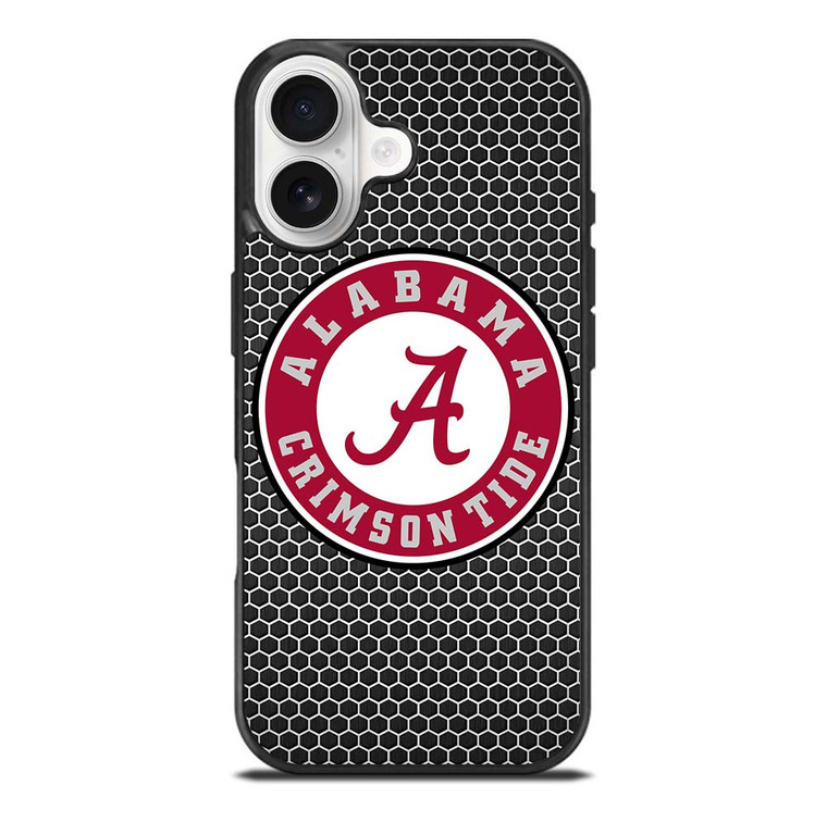 ALABAMA CRIMSON TIDE FOOTBALL METAL iPhone 17 Case Cover