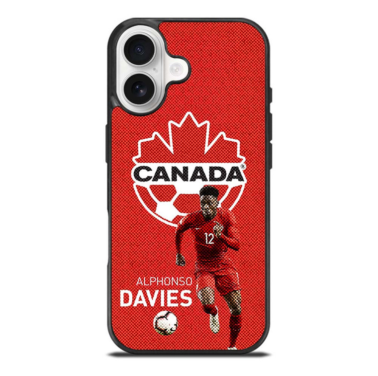 ALPHONSO DAVIES CANADA MENS SOCCER NATIONAL TEAM iPhone 17 Case Cover