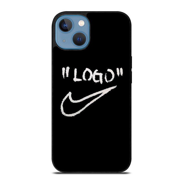NIKE X OFF WHITE STROKE iPhone 13 Case Cover