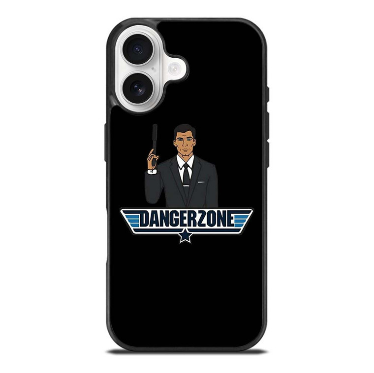 ARCHER CARTOON DANGERZONE iPhone 17 Case Cover