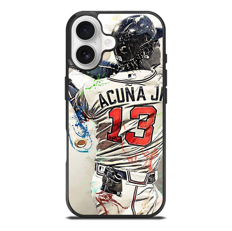 ATLANTA BRAVES ACUNA JR 13 BASEBALL iPhone 17 Case Cover