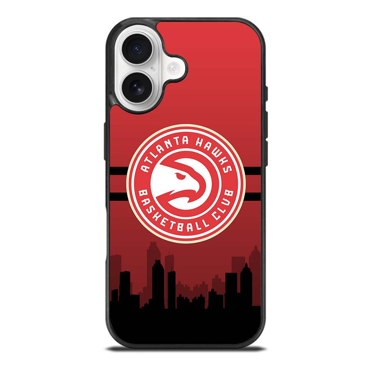 ATLANTA HAWKS NBA SKYLINE iPhone 17 Case Cover