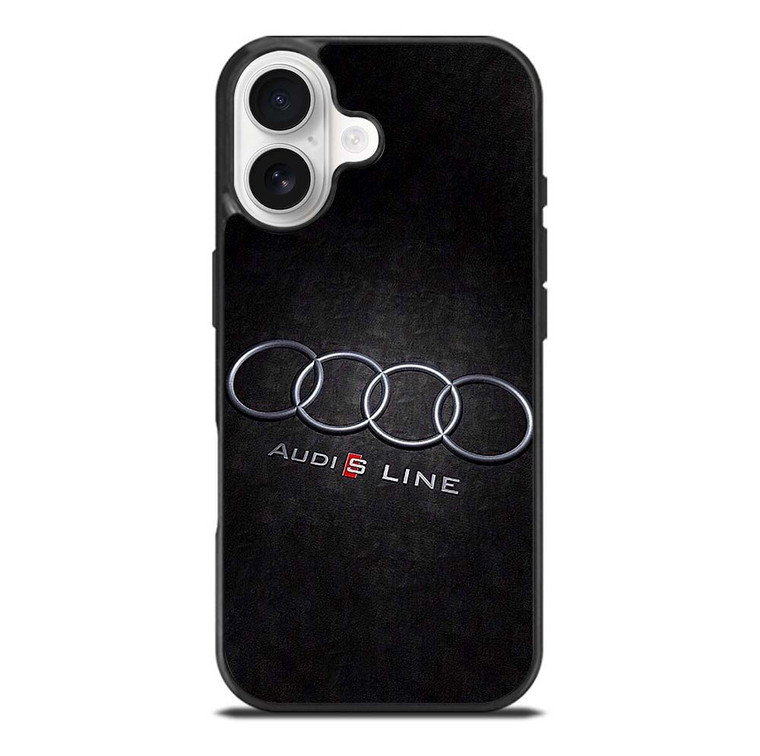 AUDI S LINE CAR EMBLEM iPhone 17 Case Cover