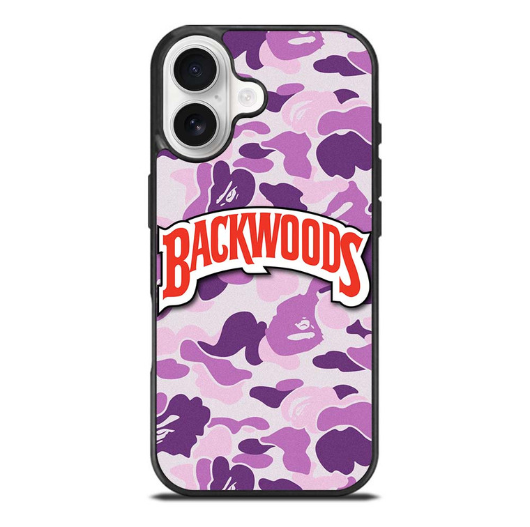 BACKWOODS PURPLE CAMO iPhone 17 Case Cover