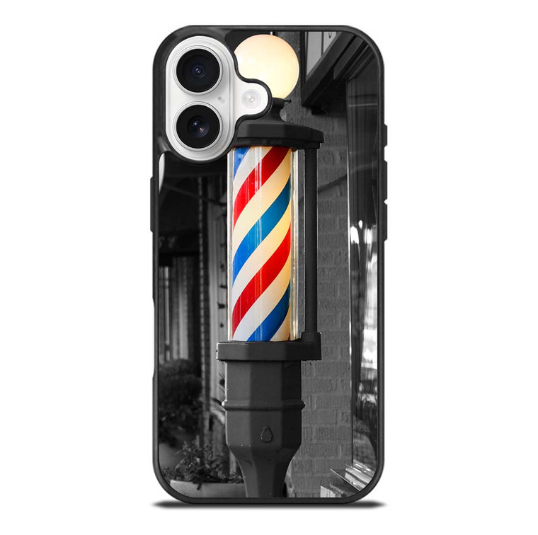 BARBER POLE HAIR CUT iPhone 17 Case Cover