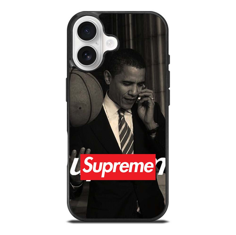 BARRACK OBAMA BASKETBALL SUPREME iPhone 17 Case Cover
