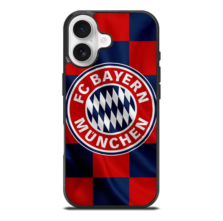BAYERN MUNCHEN FC FLAG LOGO iPhone 17 Case Cover