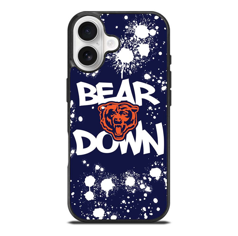 BEAR DOWN CHICAGO BEARS 2 iPhone 17 Case Cover