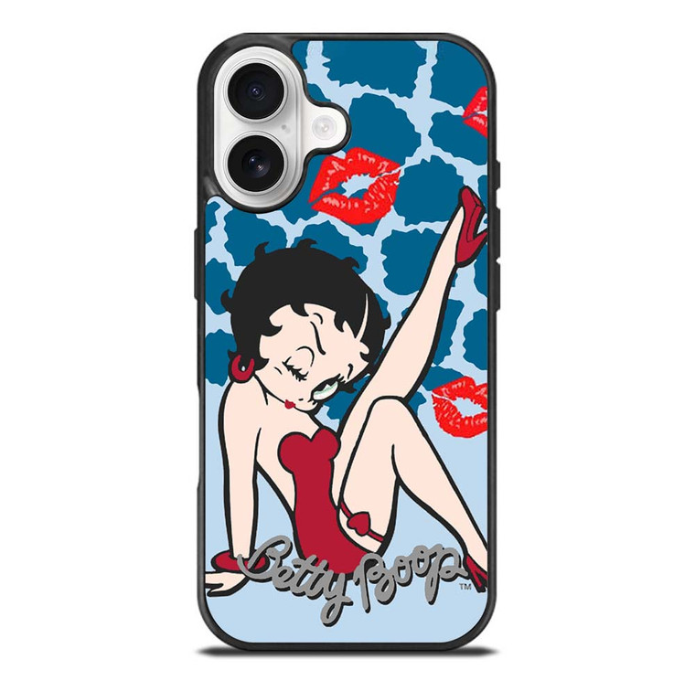 BETTY BOOP KISS CARTOON iPhone 17 Case Cover