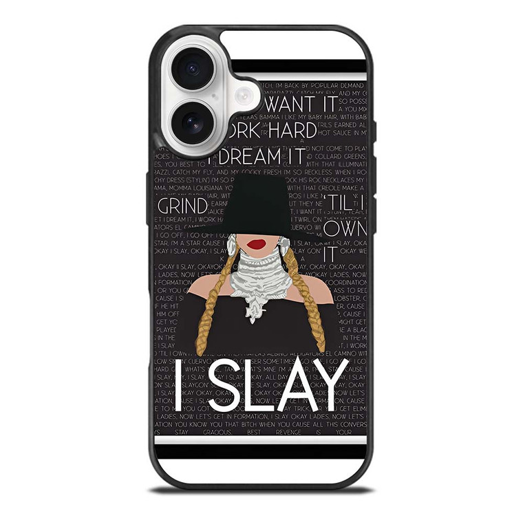 BEYONCE I SLAY QUOTE iPhone 17 Case Cover